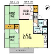 セジュールプロプルの間取り画像