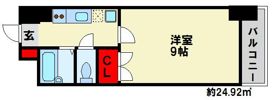 ロイヤル日赤通の間取り画像