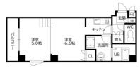 SPAZIO大橋の間取り画像