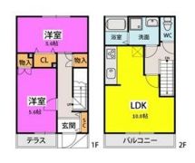 コスモパレスの間取り画像