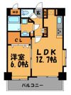 クリエート平尾駅前の間取り画像