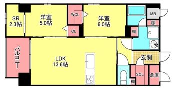 ブルースカイ平原の間取り画像