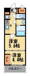 アーバントップ清川の間取り画像