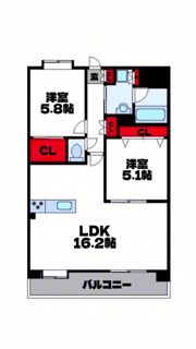 グランシャリオ空港東の間取り画像