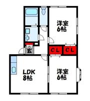 メゾンシスタスA棟の間取り画像