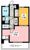 アルティザ博多プレミアの間取り画像