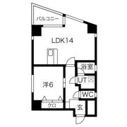 イーグル薬院参番館の間取り画像