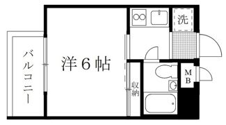 ダイナコート大濠公園の間取り画像