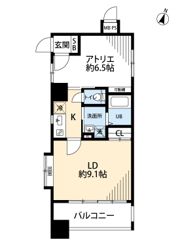 サヴォイ テンジンクォーターの間取り画像