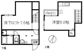 レジアス唐人町の間取り画像
