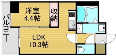 アーバンコート赤坂の間取り画像