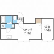 フロンティア南17条A棟の間取り画像