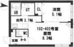グランメール北20条の間取り画像