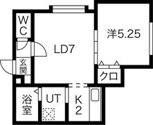 カーム北41の間取り画像