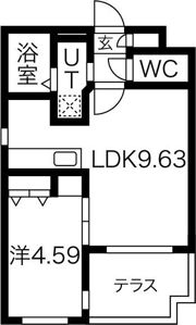 Sept南郷の間取り画像