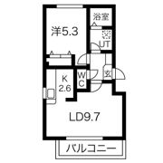 リュエル814の間取り画像
