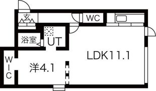 BellTree南9条の間取り画像