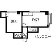 マジェスティーズ札幌の間取り画像