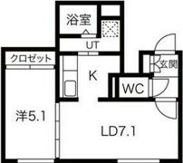 アイアール円山 IIIの間取り画像