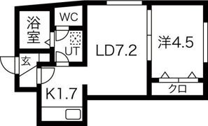 Fleur-S5（フルールエスファイブ）の間取り画像