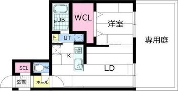 フォレスタ円山の間取り画像