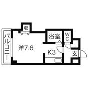 エンドレス三井南3西7の間取り画像