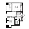 円山シャトー桂和大通館の間取り画像