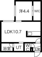HOPE植物園の間取り画像