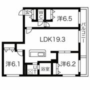 BRAMA南11条の間取り画像