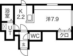 マンダリン北7条の間取り画像