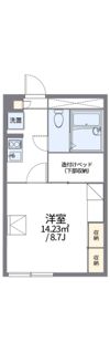 レオパレス栄の間取り画像