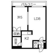 セントポーリア参番館の間取り画像