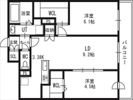 アルファスクエア北12西3の間取り画像