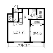 ヴォーネン幌西の間取り画像