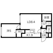 Empress中島公園の間取り画像