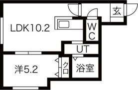 アルファー豊平の間取り画像