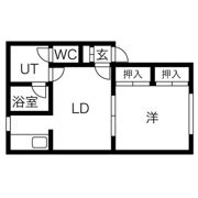 ラメール西線8条の間取り画像