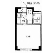 アルファアパル菊水の間取り画像