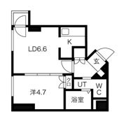クオーレ円山公園の間取り画像