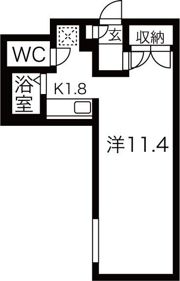 サンタの館2の間取り画像