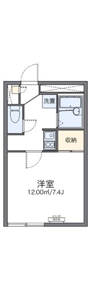 レオパレスフォルテックIIの間取り画像