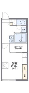 レオパレスあしがらの間取り画像