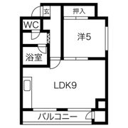 リベルティ大通の間取り画像