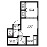 ALPHA山鼻の間取り画像