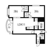 シレンシオの間取り画像