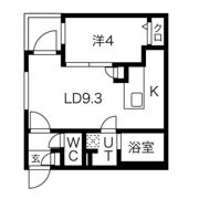 アルファスクエア西28の間取り画像