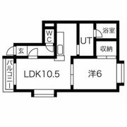 ロイヤルマンションの間取り画像