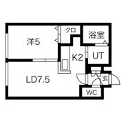 ノースパインハイムの間取り画像