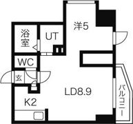 マハトゥール伏見の間取り画像