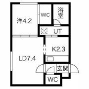 ピノ・ノワール医大前の間取り画像